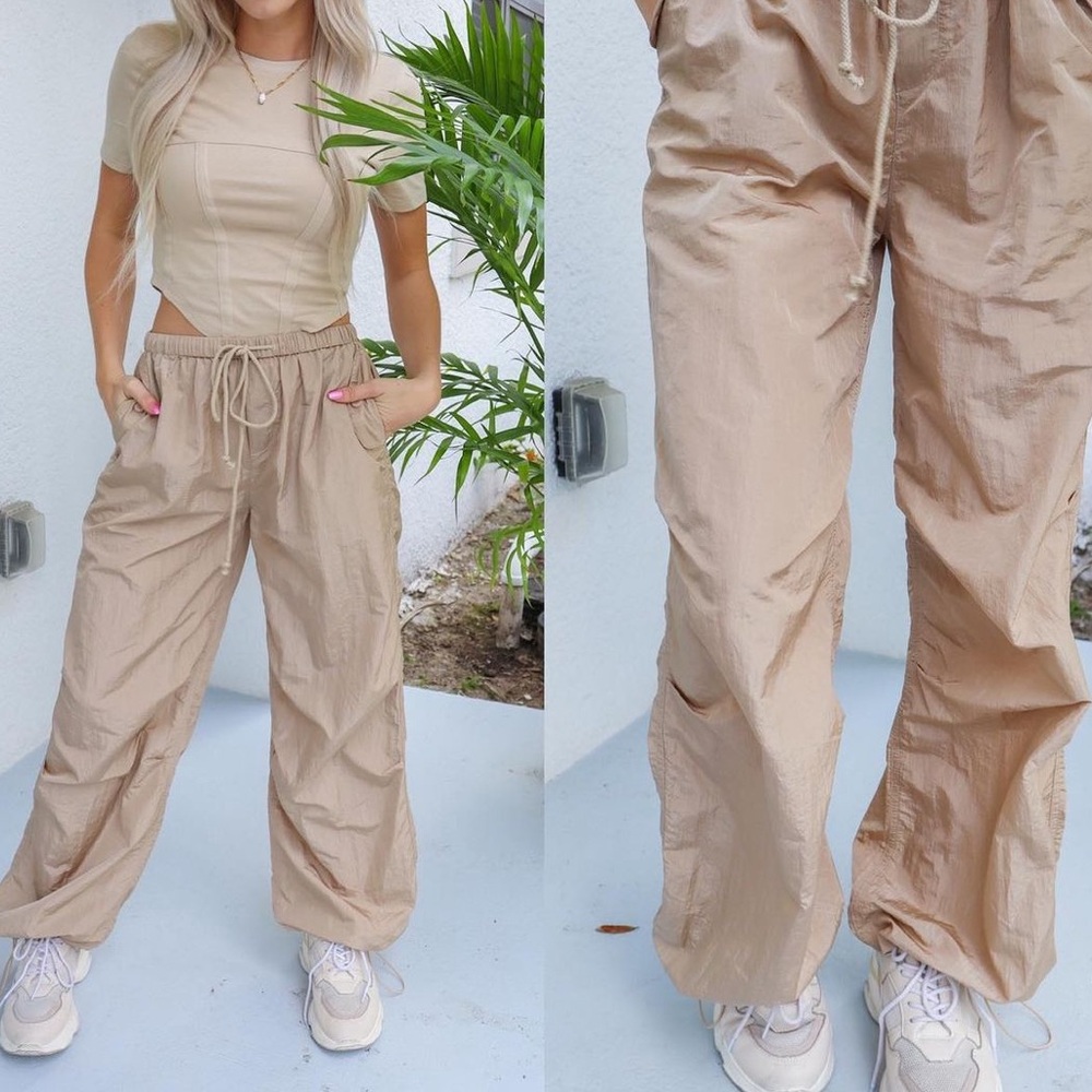 LA LUXE S parachute pants